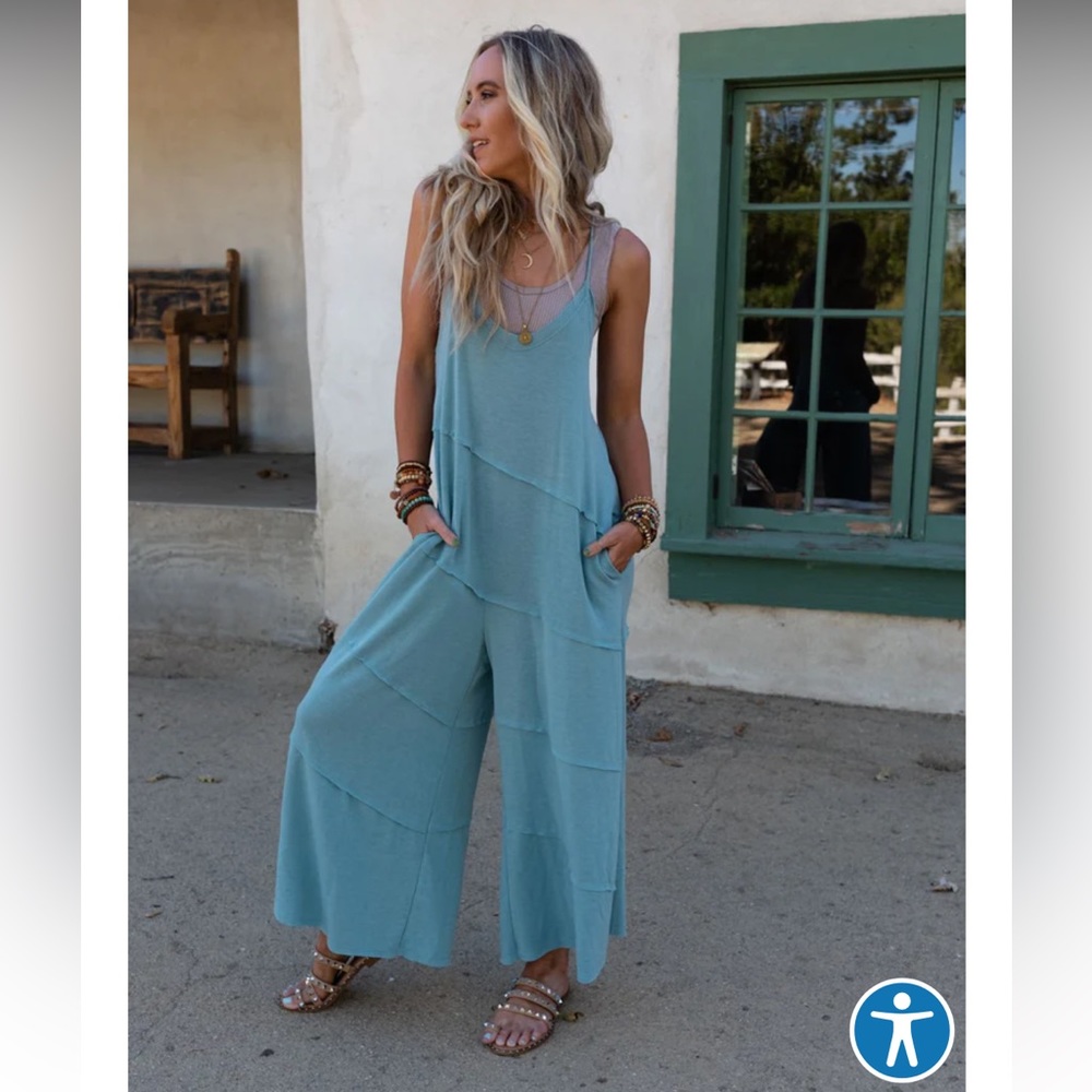 Three Birds Nest slant my way jumpsuit